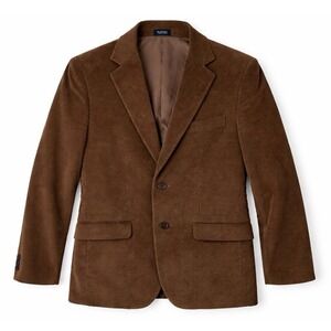 Saddlebred Men's Brown Corduroy Sport Coat Blazer Large Regular